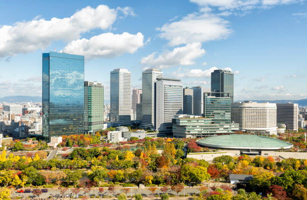 A business park in Osaka, Japan.