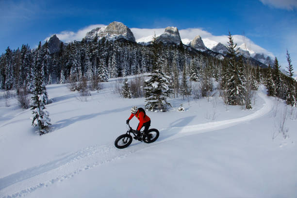 istock Winter Fatbike Ride in Canada 2191202534