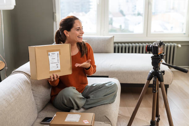 istock Modern online shopping and content creation 2191203024