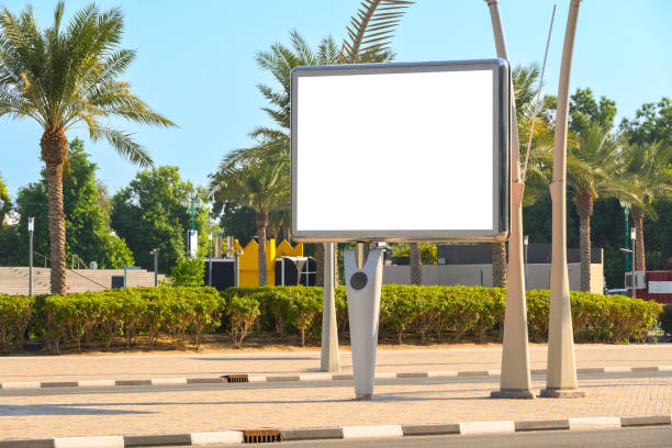 istock billboard on the roadside with white interior isolated 2191213804