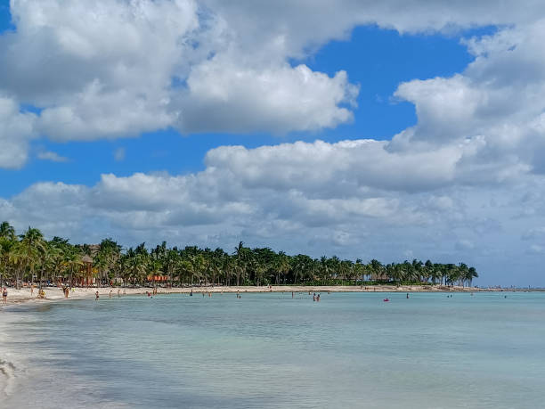 istock Playa del Car beach view 2191216817