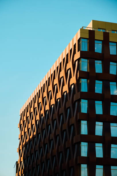 istock The Modern Architectural Design embodies a Unique and Innovative Facade, captivating all who see it 2191224317