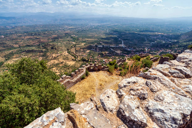 istock Panoramic View from Mystras Fortress 2191227414