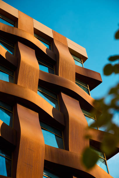 istock Explore Inspirational Modern Architecture with a captivating Unique Facade Design in the city 2191228549