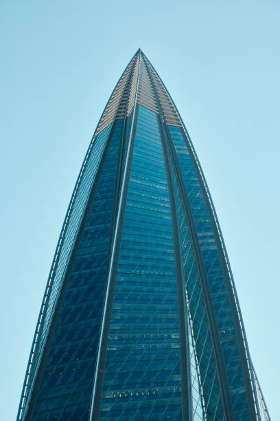istock A modern skyscraper stands against a blue sky, showcasing innovative design and architecture 2191238164