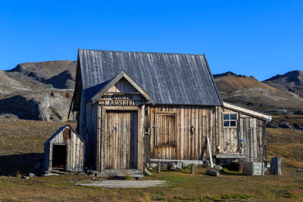 istock Camp Mansfield - Ny London, Svalbard 2191239351