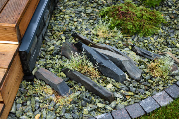 istock An Elegant Landscape Featuring Beautifully Arranged Natural Stones and Gravel Elements 2191241339