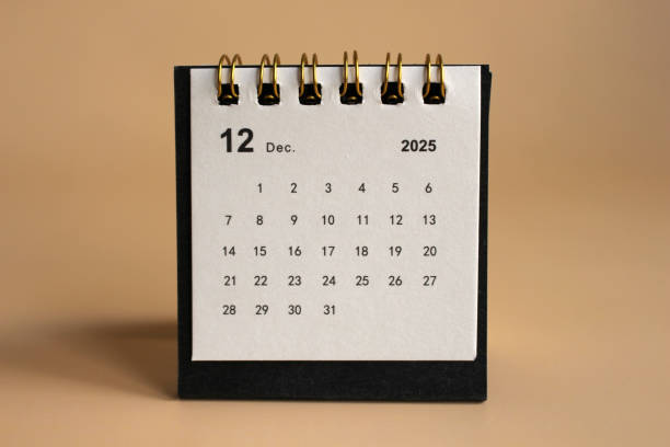 istock new year 2025 desk calendar 2191249518