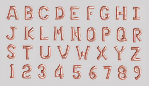 istock Letters Alphabet & Number foil balloon 2191259729