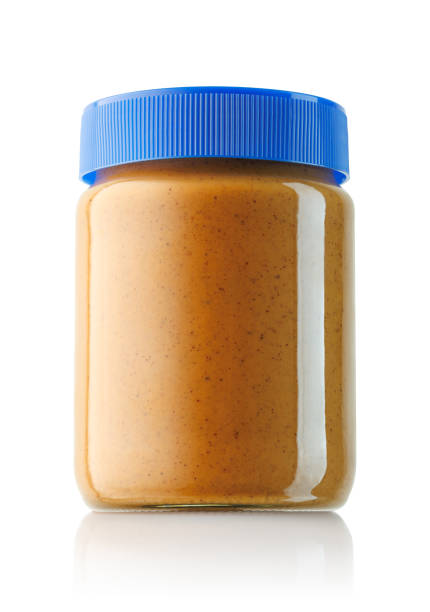 istock peanut butter in glass jar 2191264887
