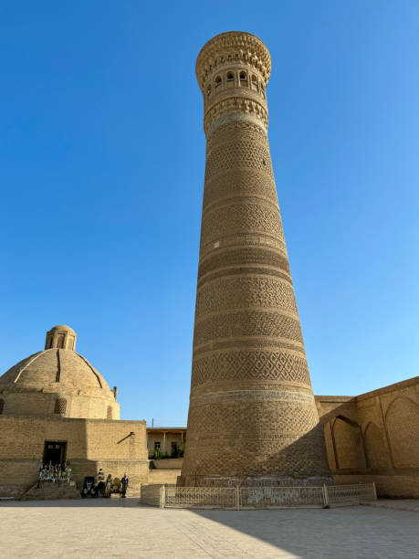 istock Historic Minaret and Dome in Ancient City under Clear Blue Sky 2191265687