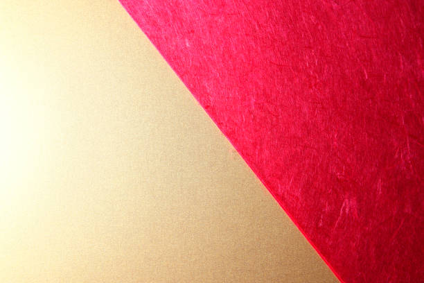 istock Red and gold paper texture background. 2191265922