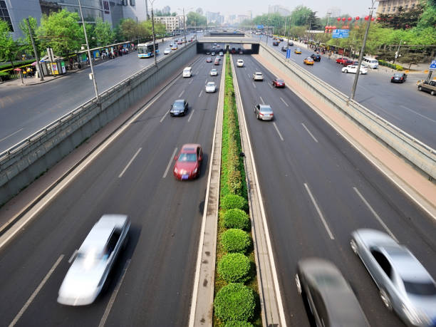 istock Beijing street, China 2191265965