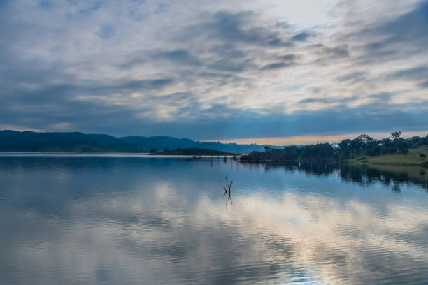 istock Early morning at Windamere Dam with cloud cover 2191267968