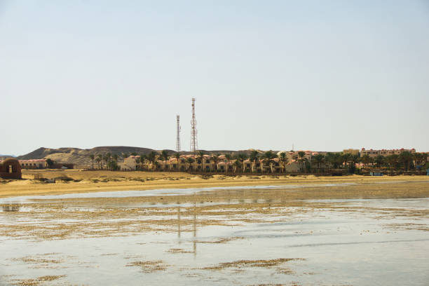 istock The coastline with buildings visible in the background 2191269165