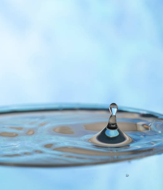 istock Beautiful water droplets action shot 2191269230