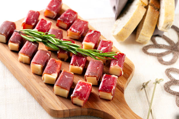 istock Ham and Cheese Roll Up Charcuterie Board 2191278902