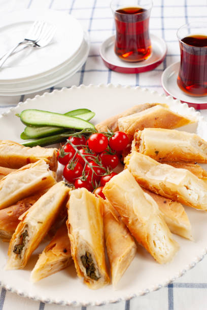 Traditional Filled Pastry, Borek, Turkish Borek