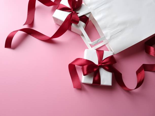 istock Paper bag with wrapped gifts 2191280674