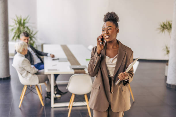 istock Give me a call, I'd love to talk business 2191289311