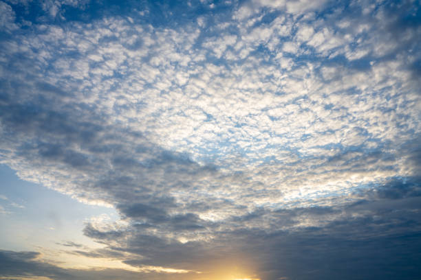 istock sky puffy clouds. fluffy blue sky background with tiny clouds for background , Beautiful cloudy tiny on fresh day 2191289473