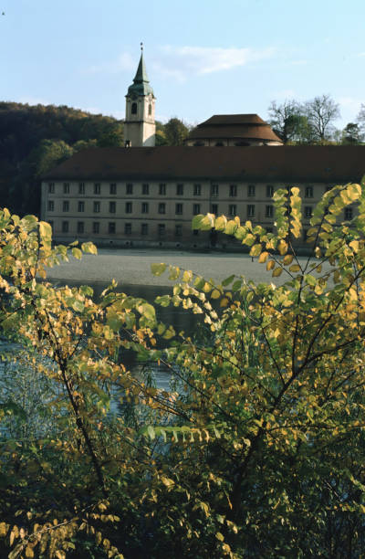 Weltenburg Abbey in the backgeround in Fall 1980