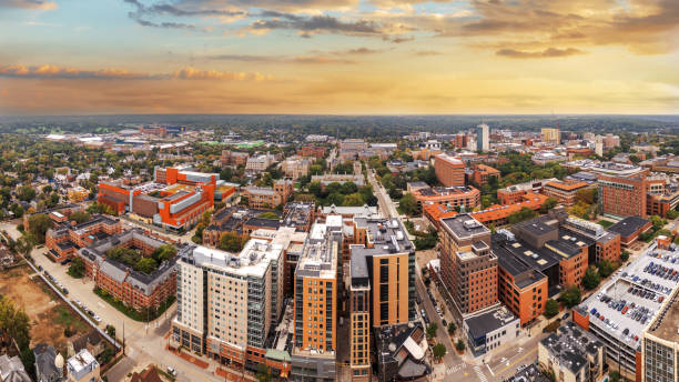 istock Ann Arbor, Michigan, USA Downtown Skyline 2191300955