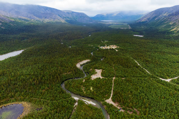 istock A valley in the northern mountains. 2191302747