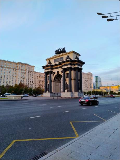 istock The Arc de Triomphe in Moscow at Victory Park 2191307526