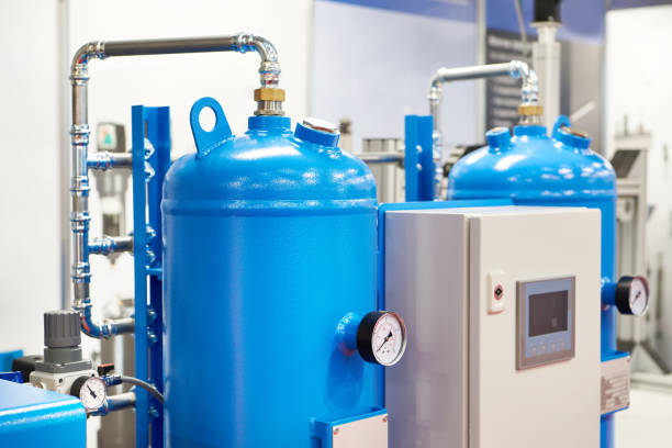 istock Gas cylinders for industrial compressors 2191307640