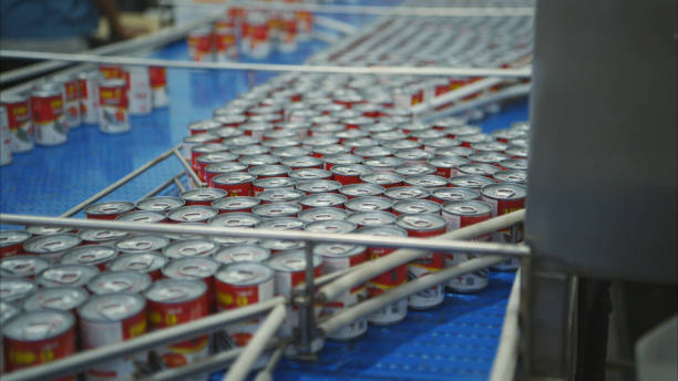 istock Process and production line in canned fish factory 2191311560