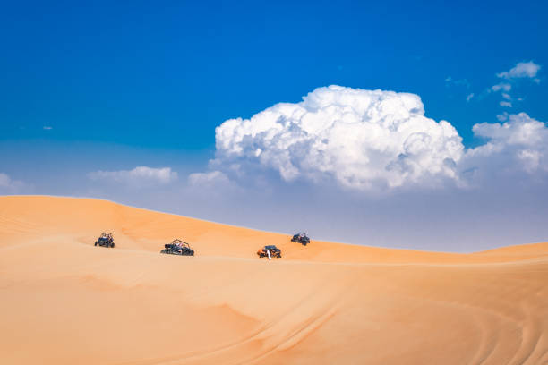 Dubai, UAE  october 21, 2024: buggy cars in the desert