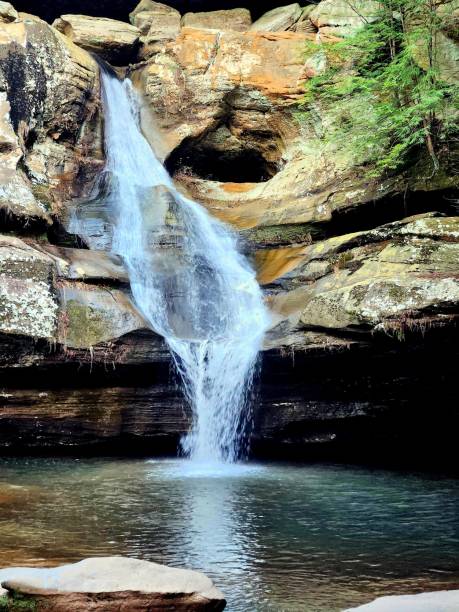 istock Close Up of Cedar Falls in Hocking Hills 2191322099