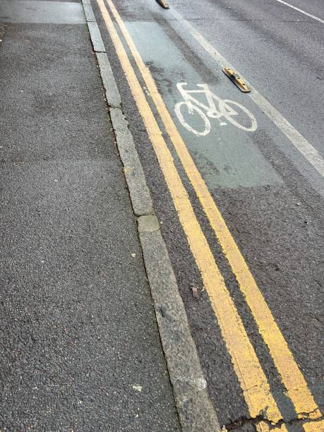 istock Bike lane 2191328336