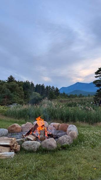 istock Campfire in upstate New York 2191330248