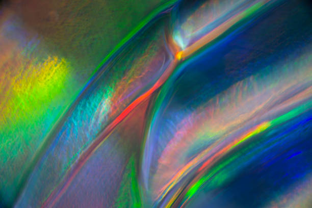 Image of a crystal cup of enlightenment with colored light