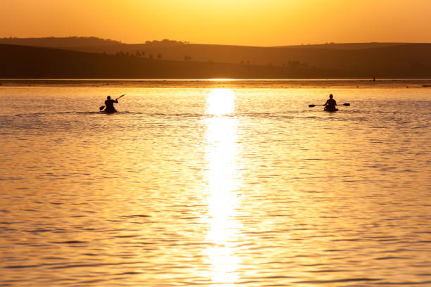 istock Sunset in Rio Bonito (dam of Tietê River) 2191332385