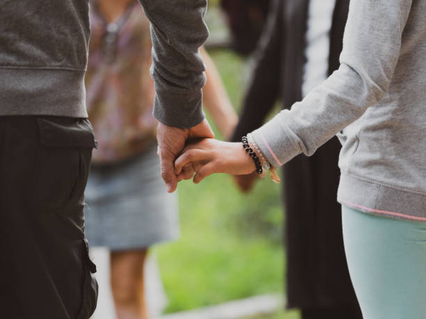 istock People Togetherness Holding Hands in a Prayer Grace Gratitude Circle 2191333134