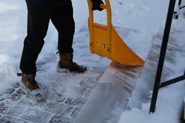istock Winter Scene Snow Removal Shoveling Snow Snow Storm 2191335752