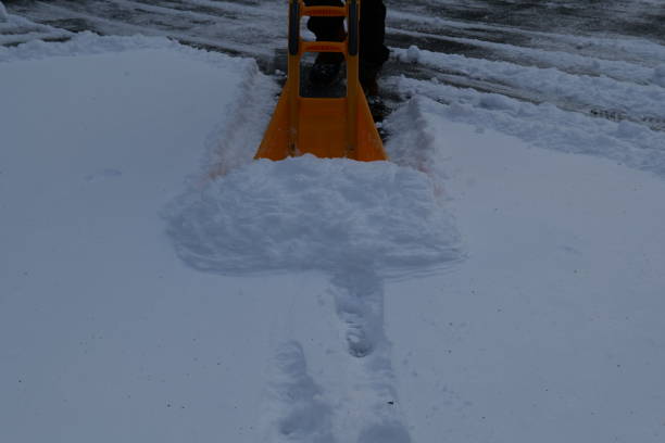 istock Winter Scene Snow Removal Shoveling Snow Snow Storm 2191336115
