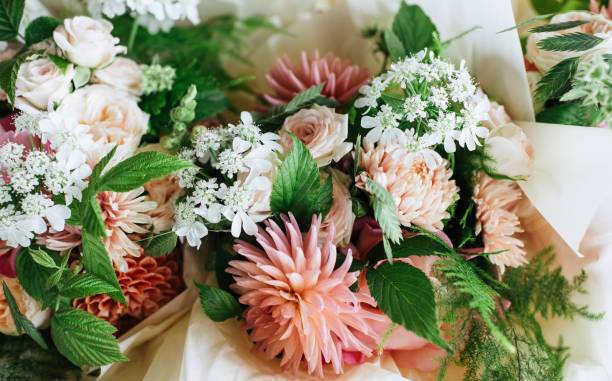 istock weddings flowers in bouquets ready for the ceramony 2191347783