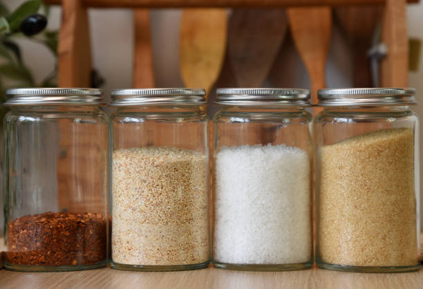 istock A clear jar that holds seasonings for cooking inside 2191351669