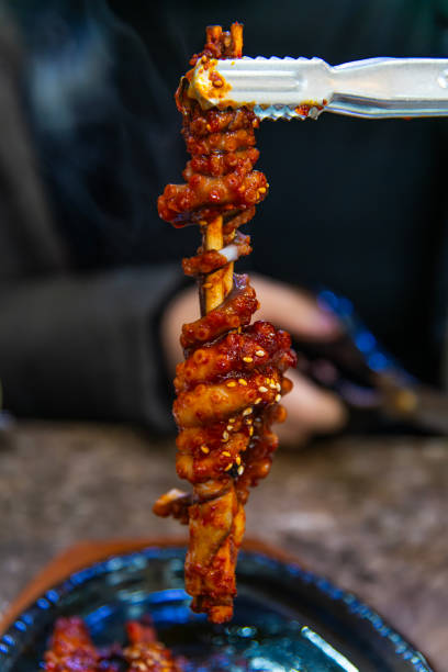 istock roasted small octopus with spicy seasoning 2191351934