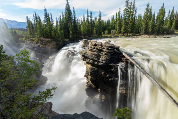 istock Athabasca Falls in Jasper National Park, Alberta, Canada. Canadian Rockies. 2191353203