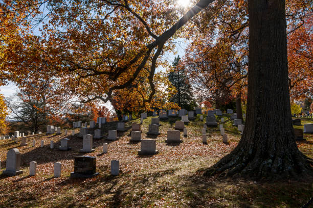 istock Autumn at Arlington Cemetery 5 2191353613