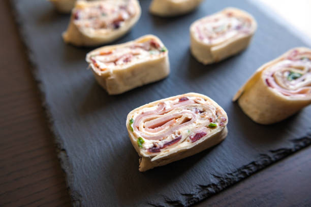 istock Turkey Bacon Cranberry Pinwheel Holiday Appetizer 2191355034