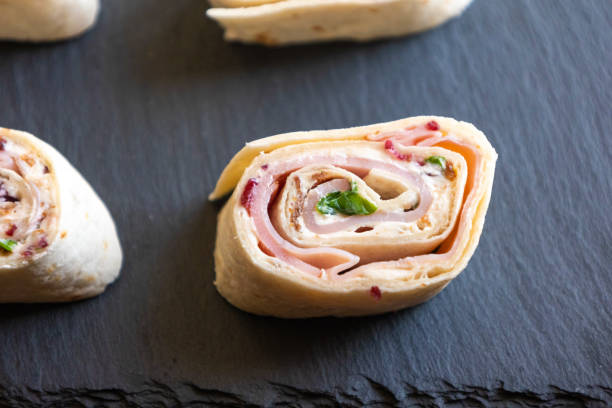 istock Turkey Bacon Cranberry Pinwheel Holiday Appetizer 2191355035