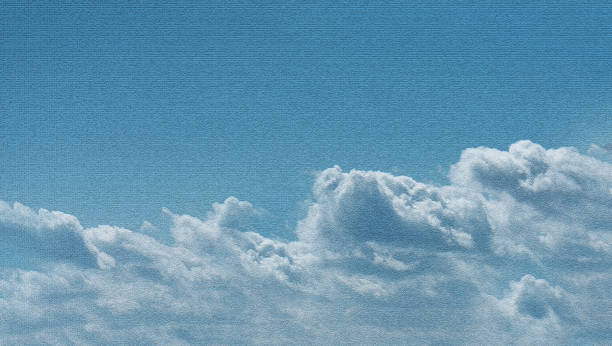 istock Background texture of painted cumulus clouds 2191364303