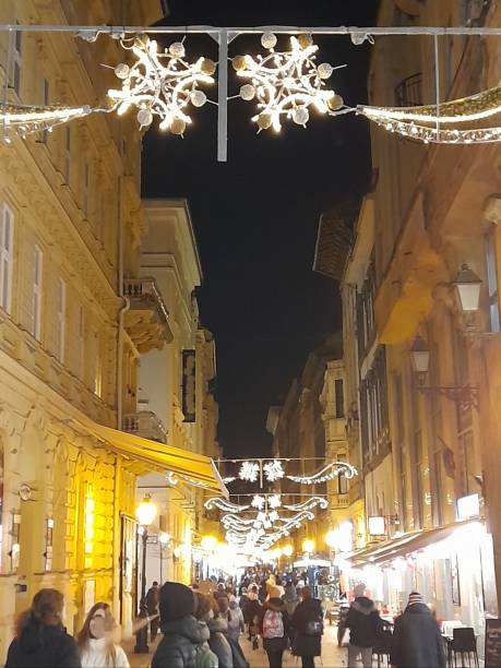 istock Christmas lights in Budapest, Hungary 2024 2191365573