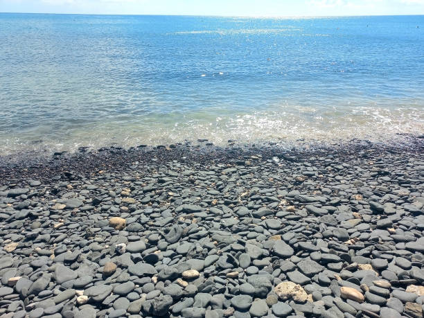 Canary Islands of Spain ocean and rocks